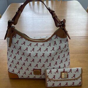 Dooney & Bourke University of Alabama Hobo with Matching Wallet